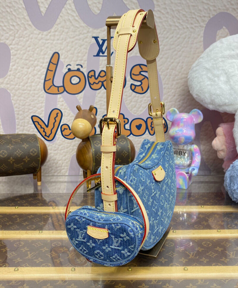 Louis Vuitton Croissant MM M46856 Blue